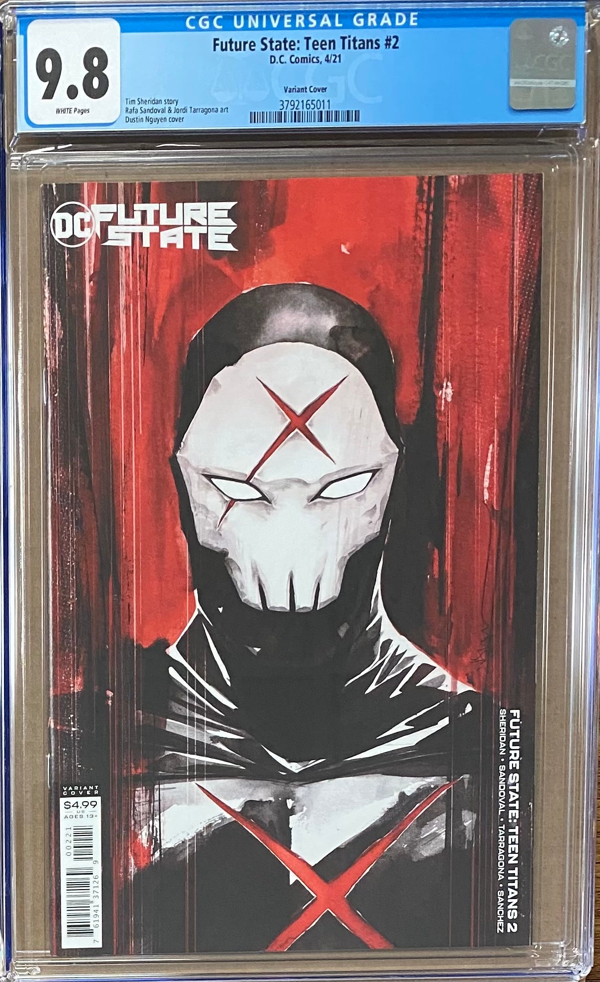 Future State: Teen Titans #2 Variant CGC 9.8