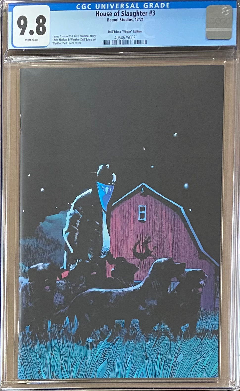 House of Slaughter #3 Dell'Edera 1:25 Virgin Retailer Incentive Variant CGC 9.8