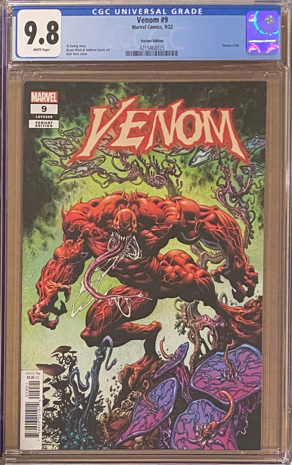 Venom #9 Variant CGC 9.8