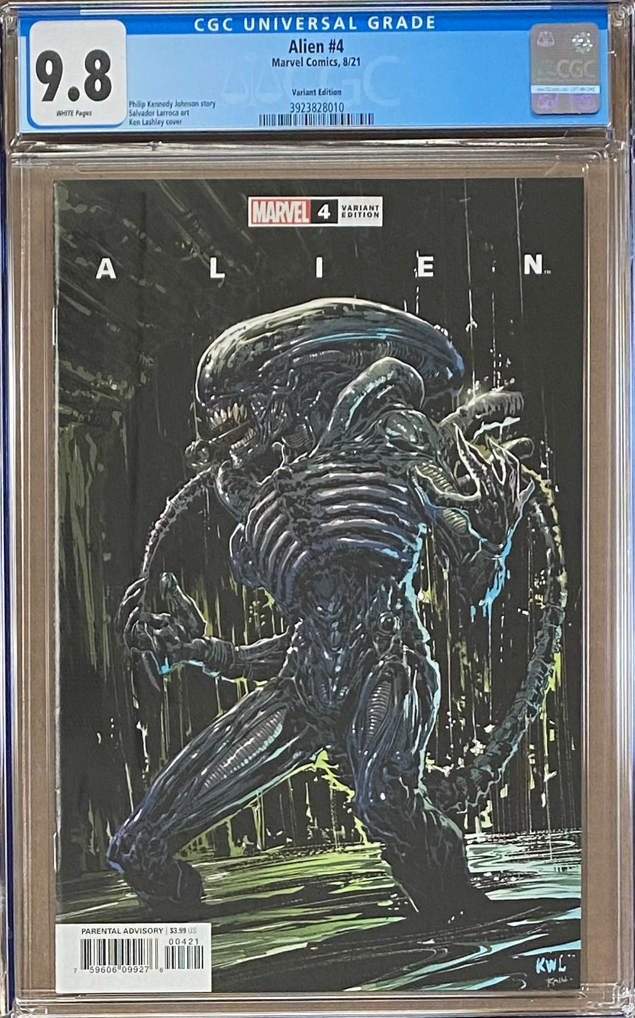 Alien #4 Variant CGC 9.8