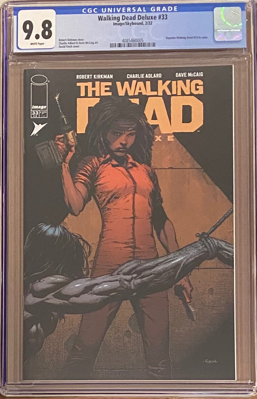 Walking Dead Deluxe #33 CGC 9.8