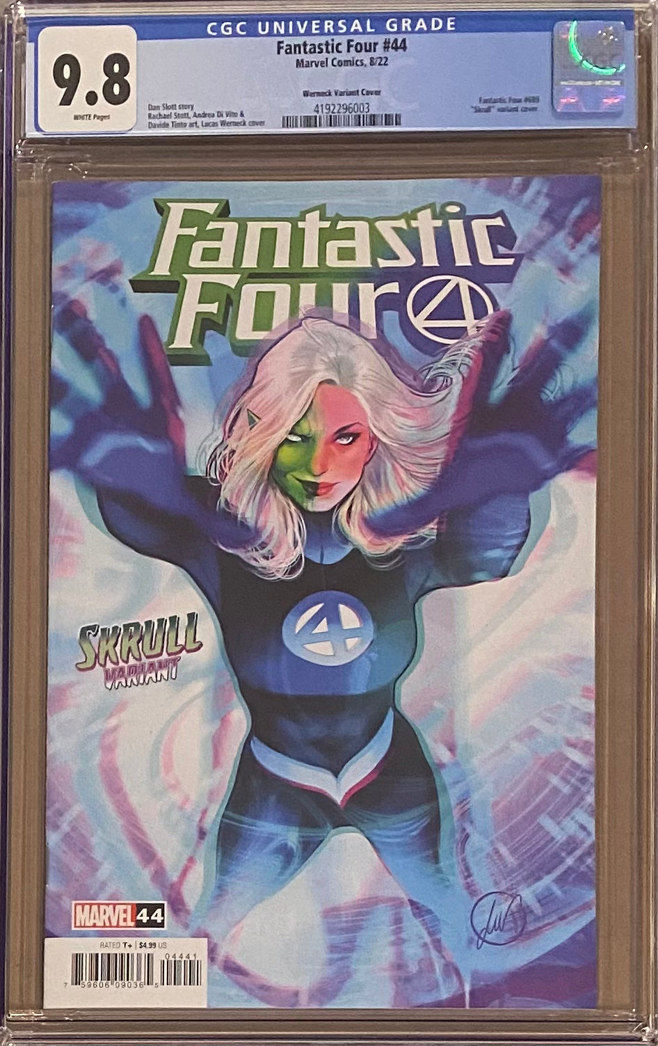 Fantastic Four #44 Werneck Variant CGC 9.8