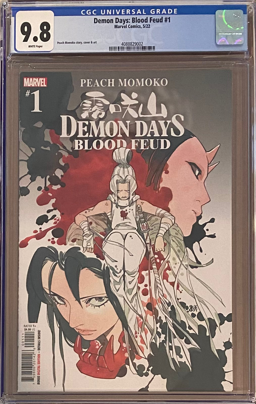 Demon Days: Blood Feud #1 CGC 9.8