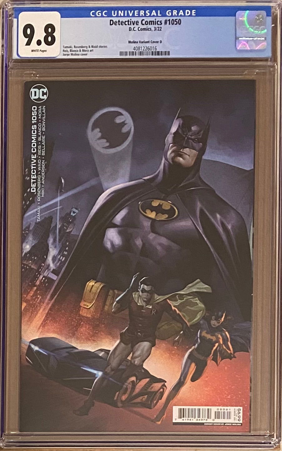 Detective Comics #1050 Molina Connecting Variant D CGC 9.8