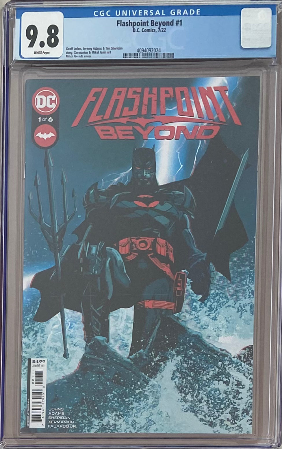 Flashpoint Beyond #1 CGC 9.8