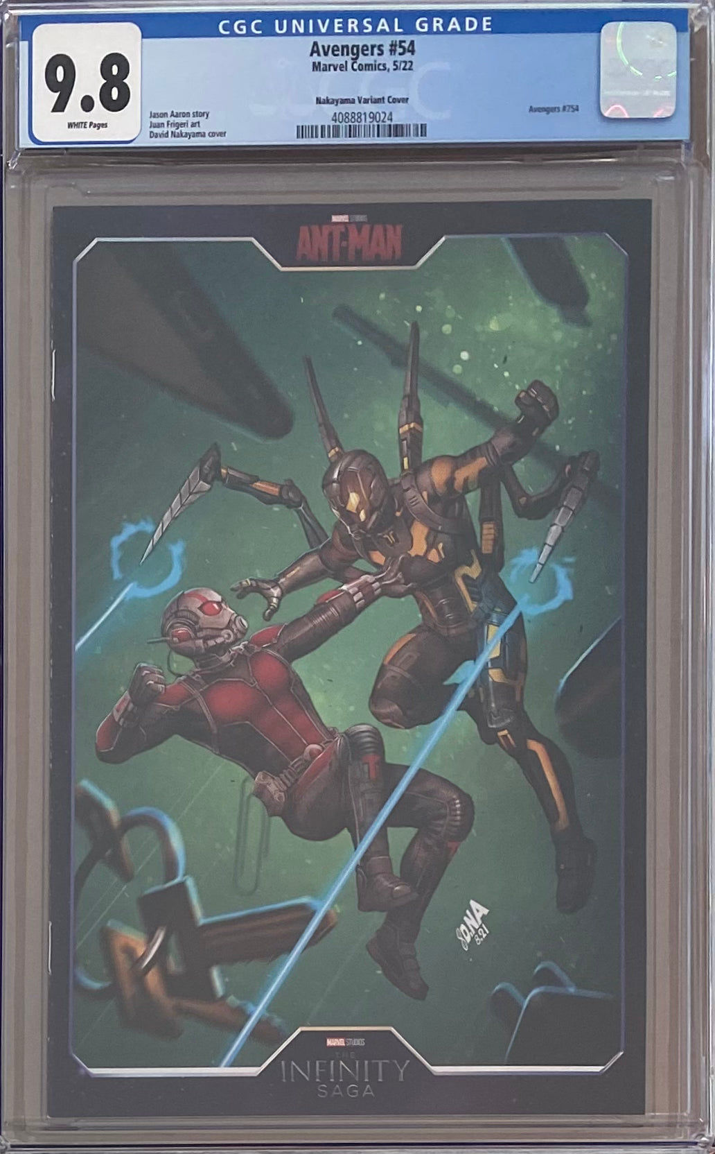 Avengers #54 Nakayama Variant CGC 9.8