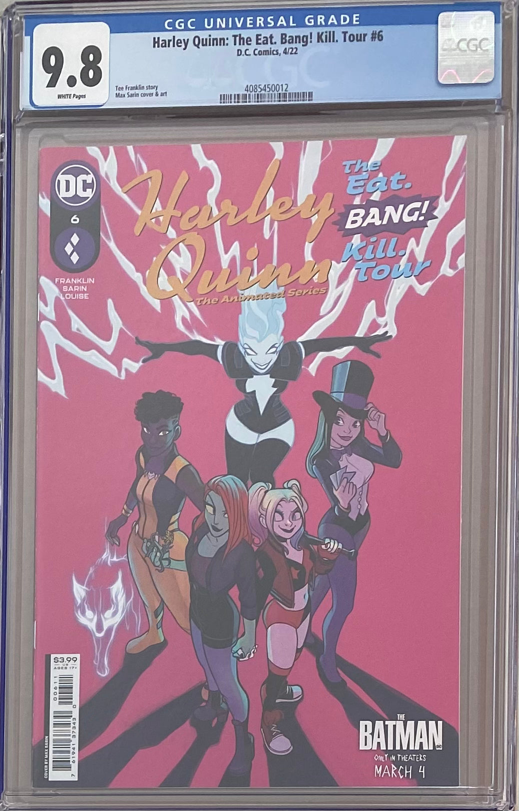 Harley Quinn: The Animated Series - The Eat, Bang! Kill Tour #6 CGC 9.8
