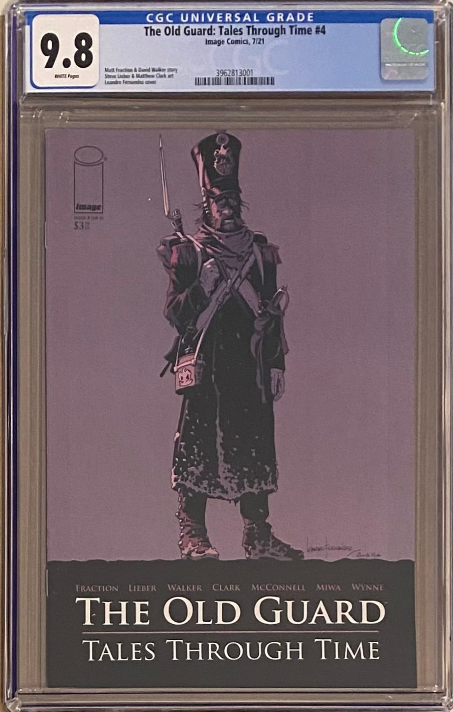 The Old Guard: Tales Through Time #4 CGC 9.8