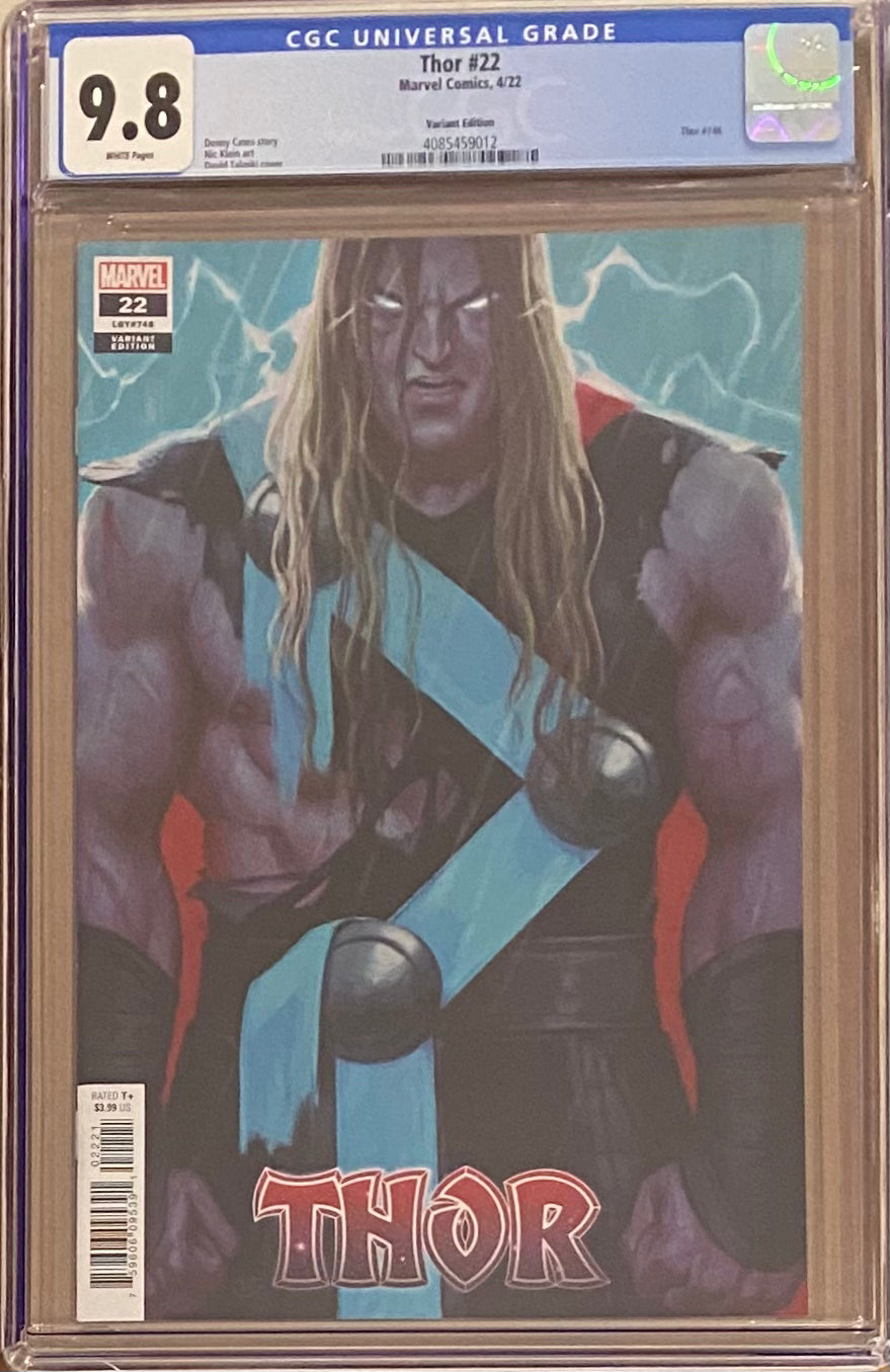 Thor #22 Talaski Variant CGC 9.8