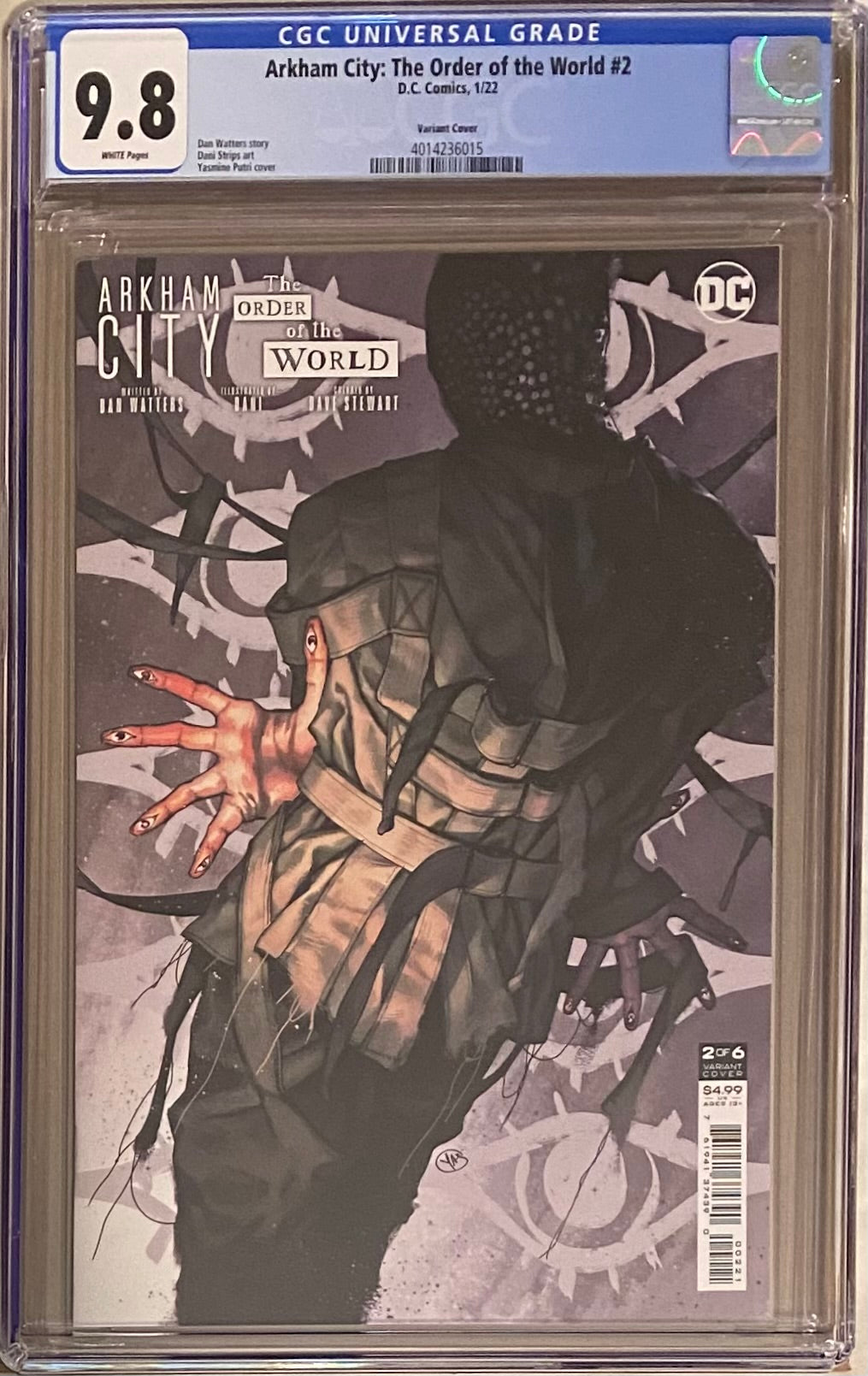 Arkham City: The Order of the World #2 Variant CGC 9.8