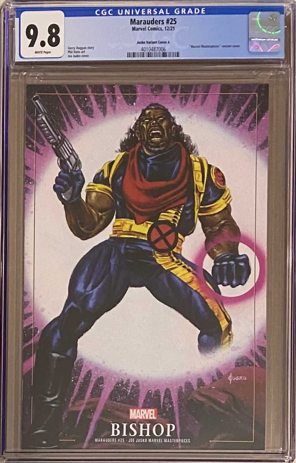 Marauders #25 Jusko Bishop Variant CGC 9.8