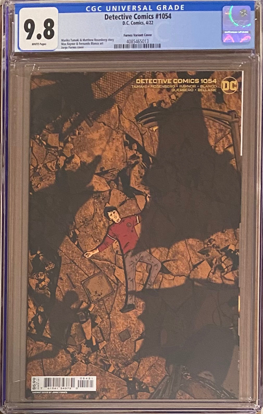 Detective Comics #1054 Fornes 1:25 Retailer Incentive Variant CGC 9.8