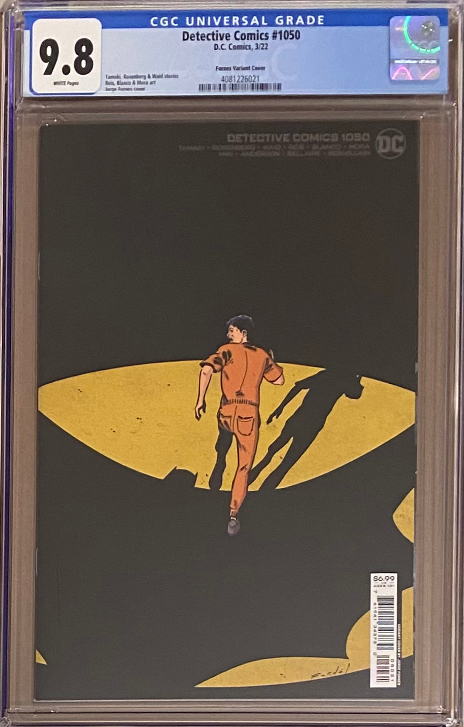 Detective Comics #1050 Fornes 1:25 Retailer Incentive Variant CGC 9.8