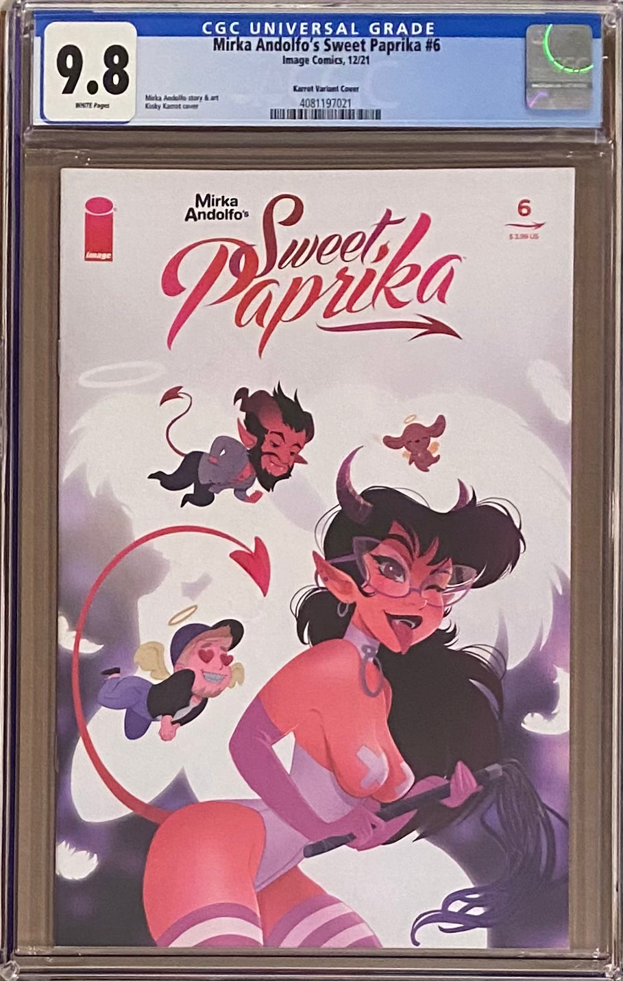 Sweet Paprika #6 Karrot Variant CGC 9.8