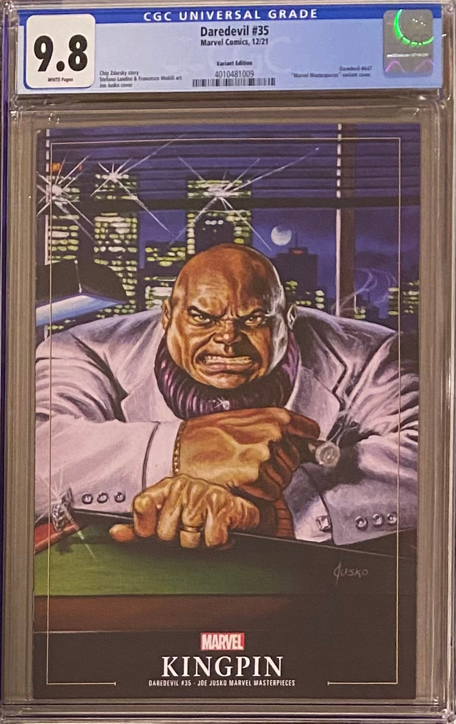 Daredevil #35 Jusko Variant CGC 9.8