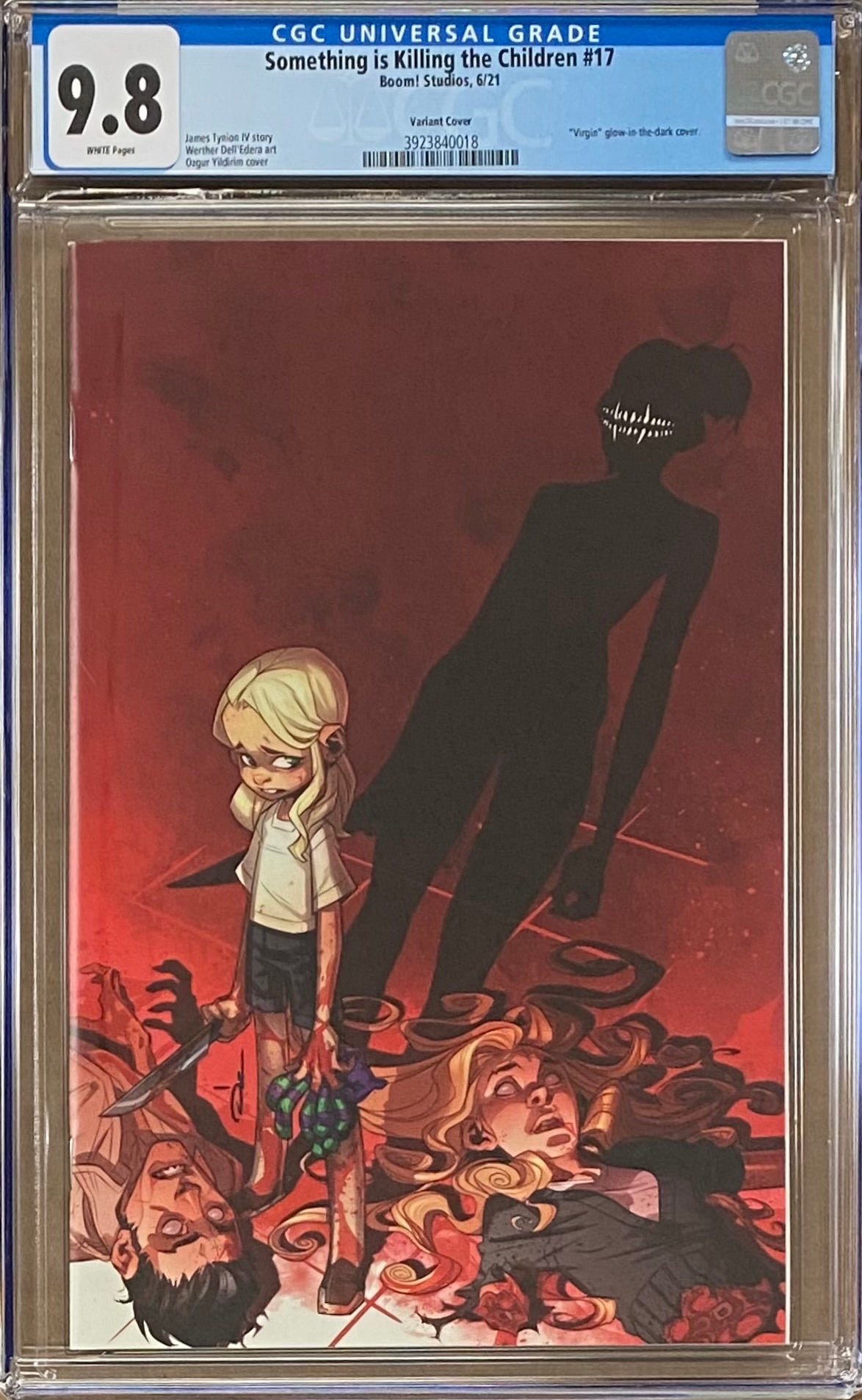Something is Killing the Children #17 Glow In The Dark Variant CGC 9.8