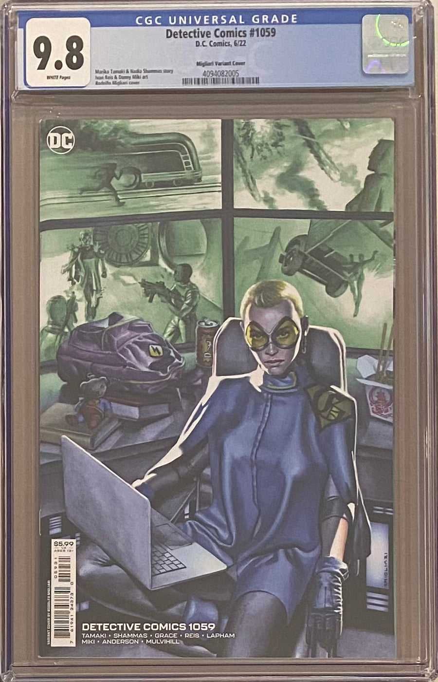 Detective Comics #1059 Migliari 1:25 Retailer Incentive Variant CGC 9.8