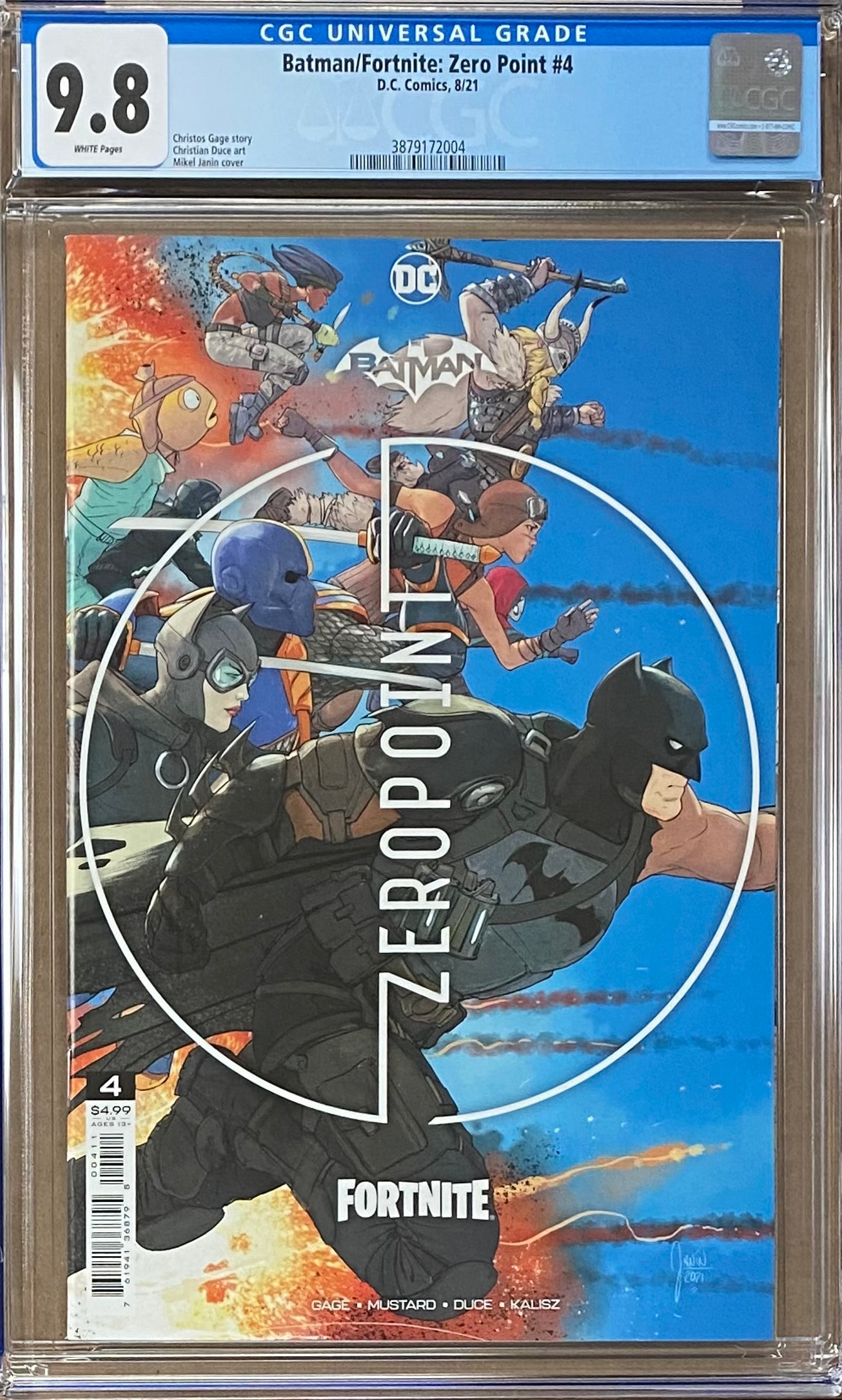 Batman/Fortnite: Zero Point #4 CGC 9.8