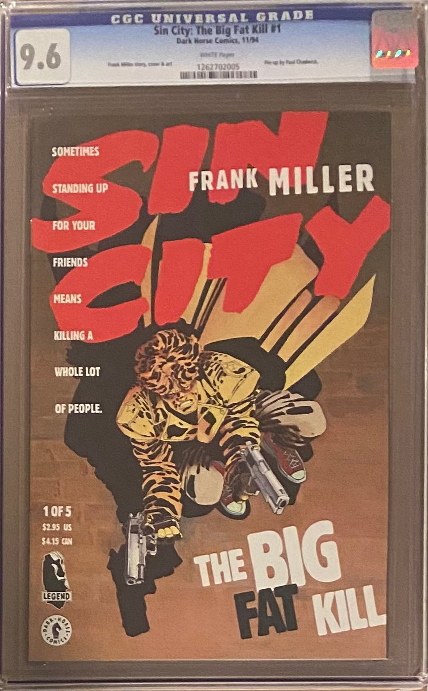 Sin City: The Big Fat Kill #1 CGC 9.6