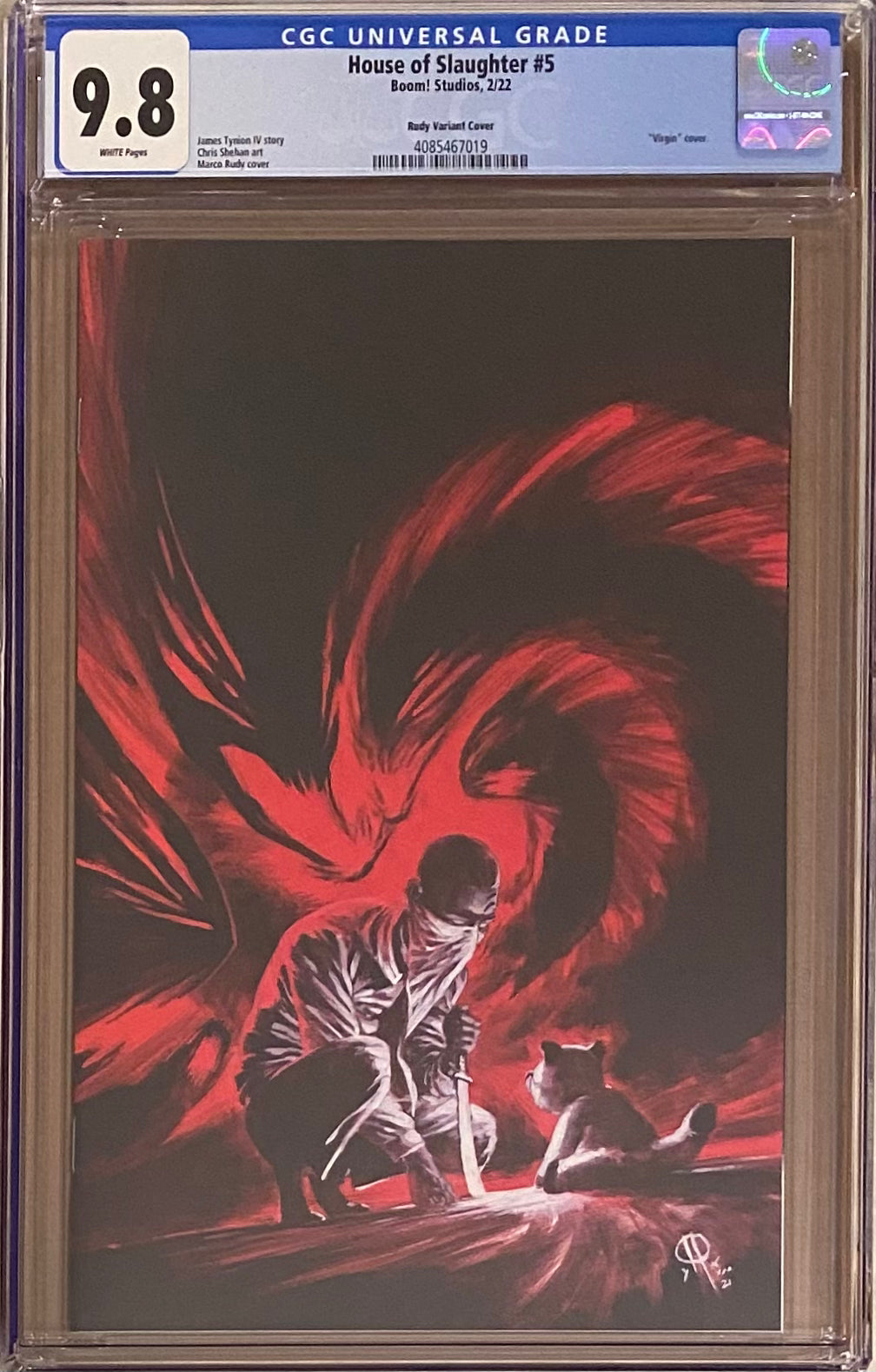 House of Slaughter #5 Rudy 1:50 Virgin Retailer Incentive Variant CGC 9.8