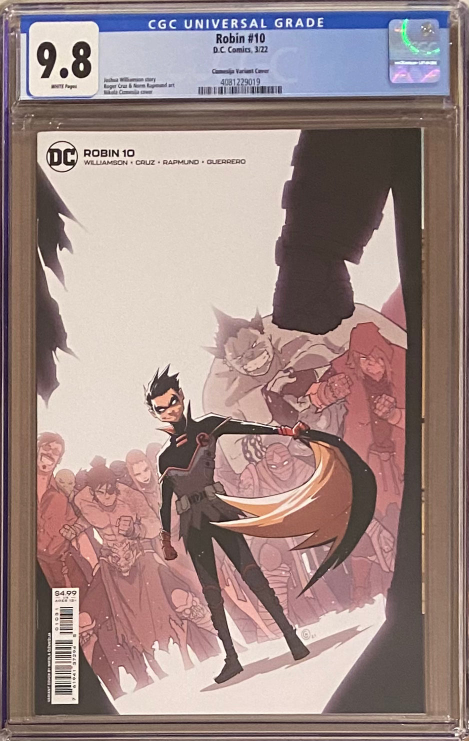 Robin #10 Cizmesija 1:25 Retailer Incentive Variant CGC 9.8