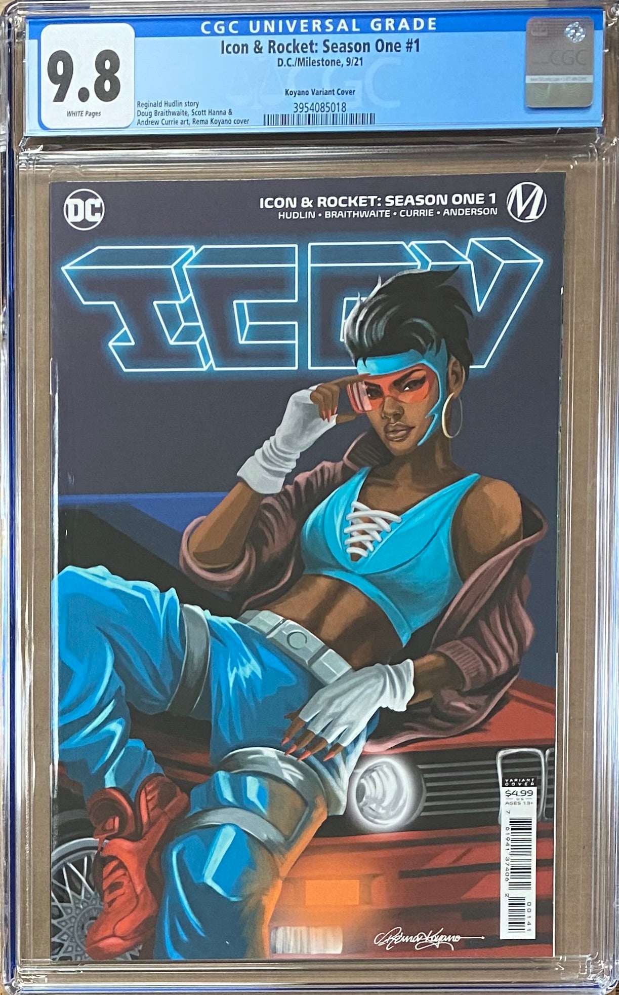 Icon & Rocket: Season One #1 Koyano 1:25 Retailer Incentive Variant CGC 9.8