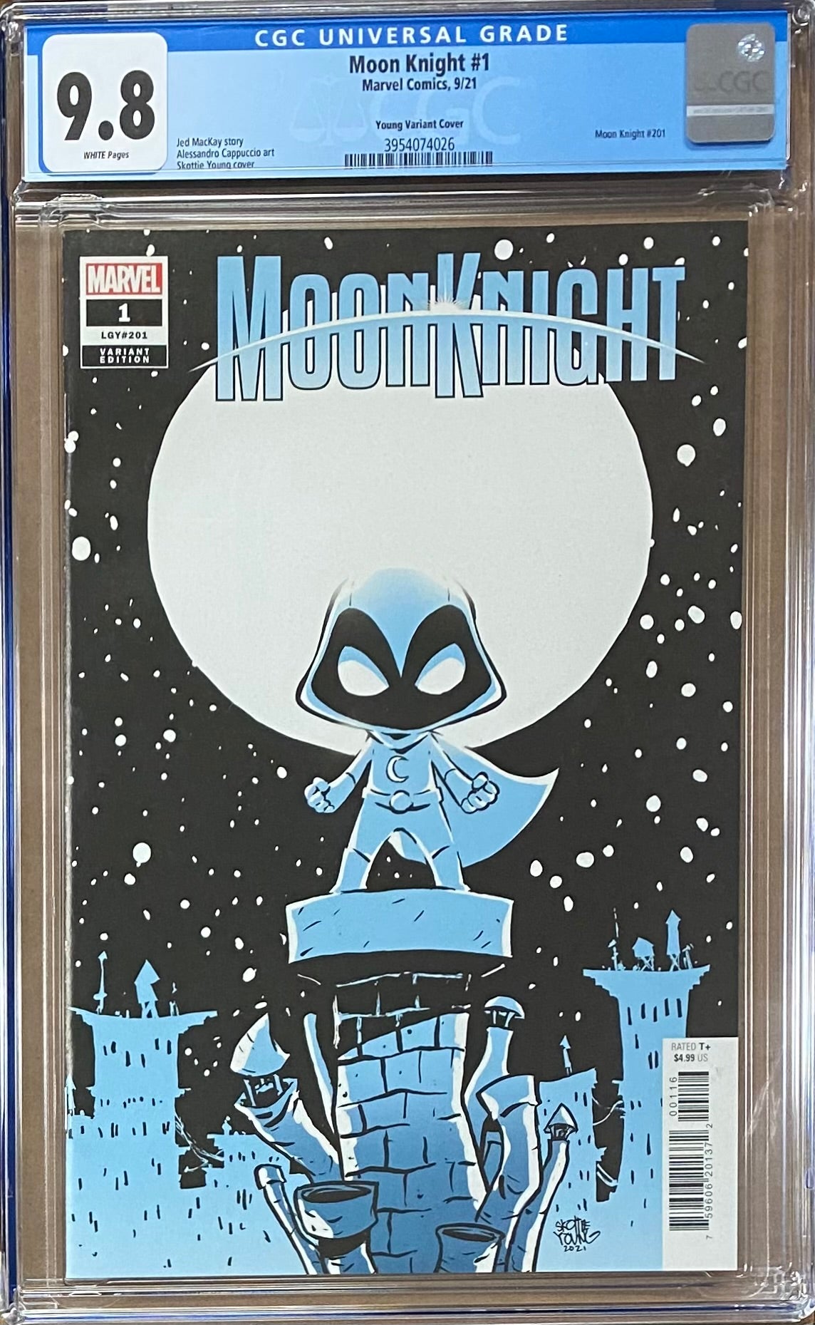 Moon Knight #1 Young Variant CGC 9.8