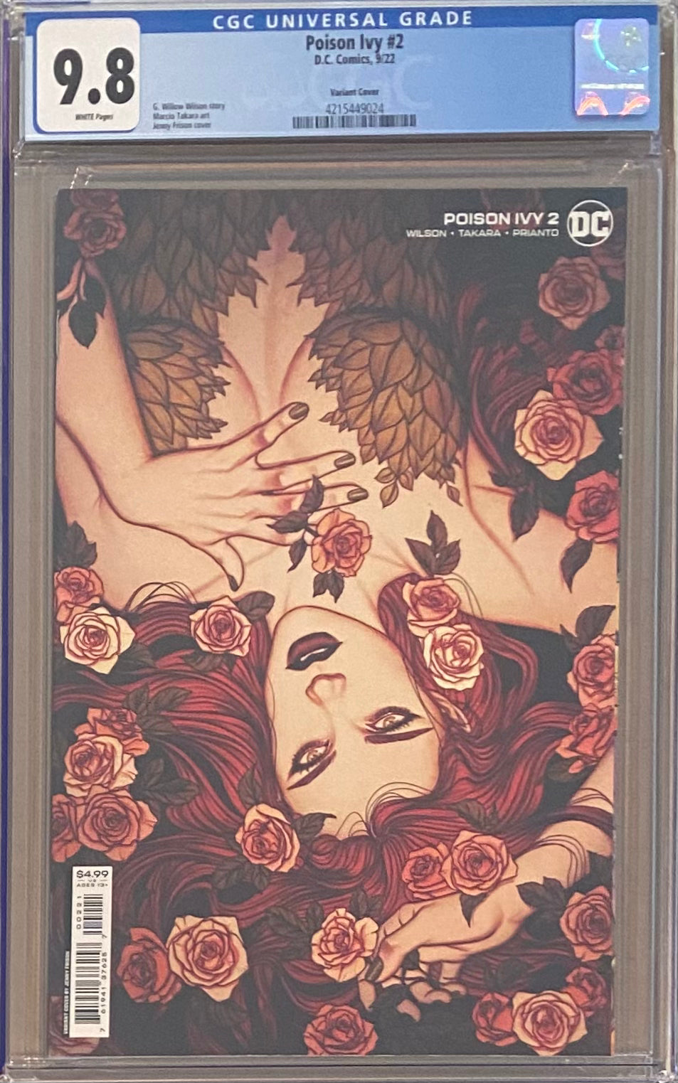 Poison Ivy #2 Frison Variant CGC 9.8