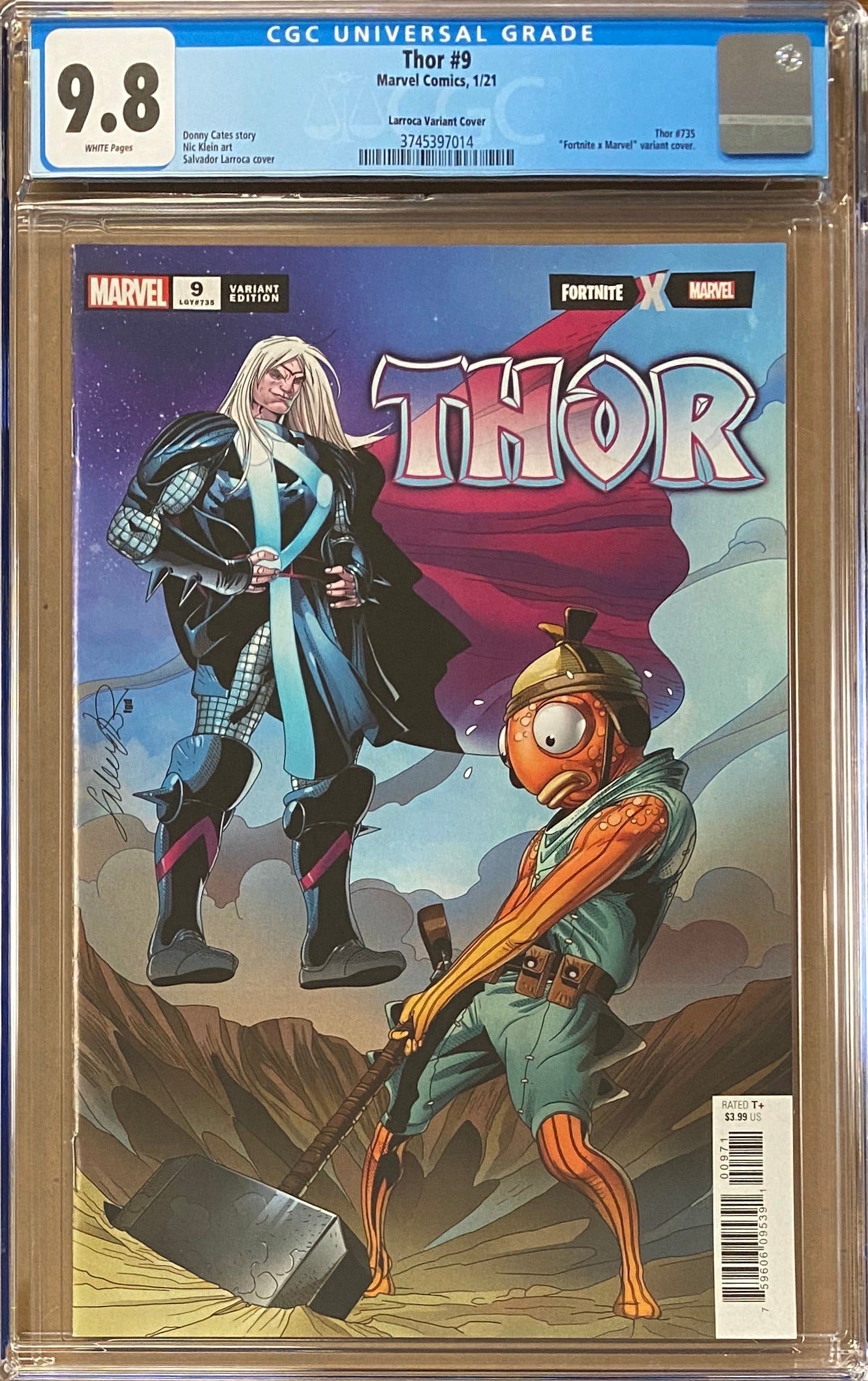 Thor #9 Coipel Fortnite Variant CGC 9.8