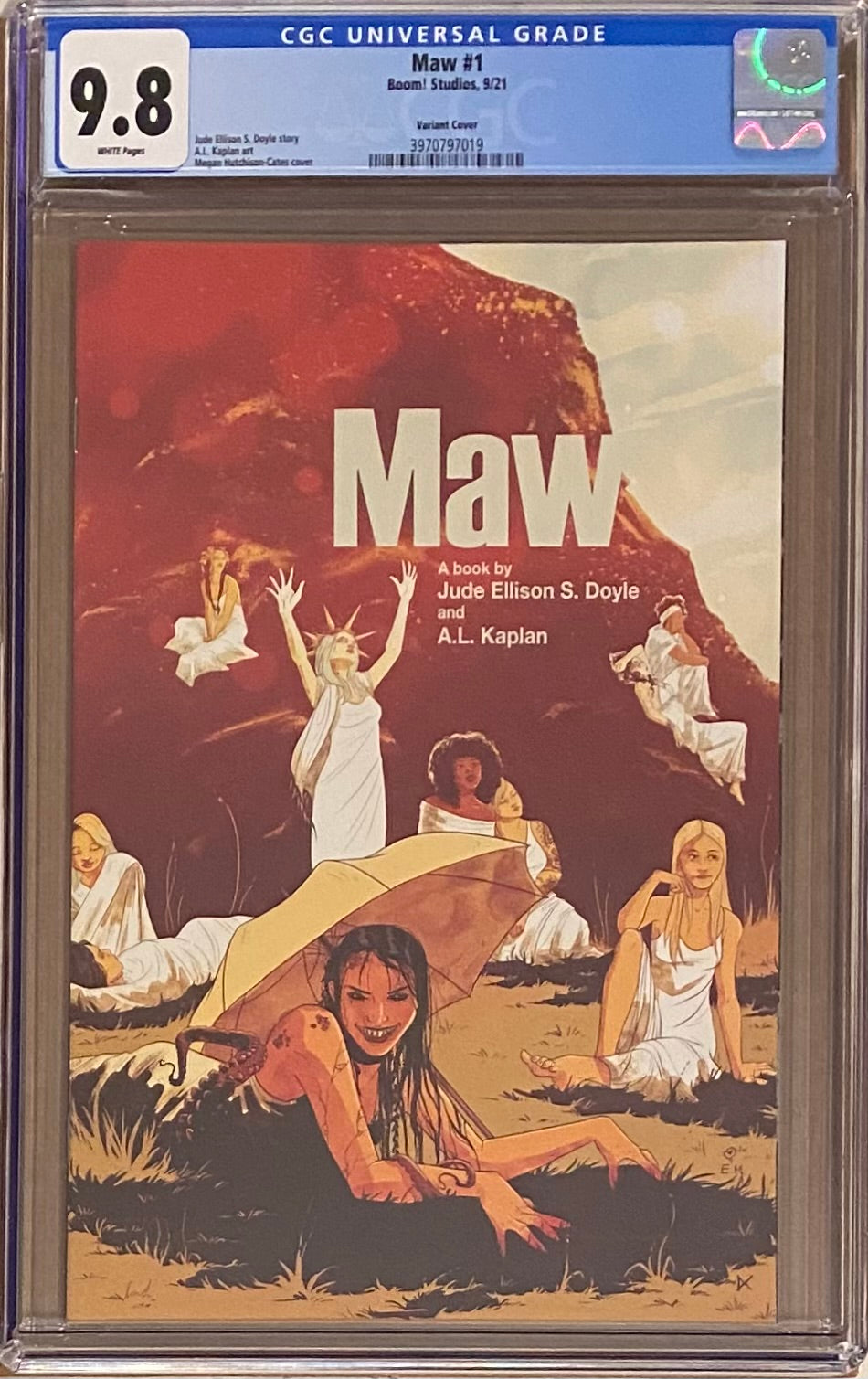 Maw #1 Hutchinson-Cates Variant CGC 9.8