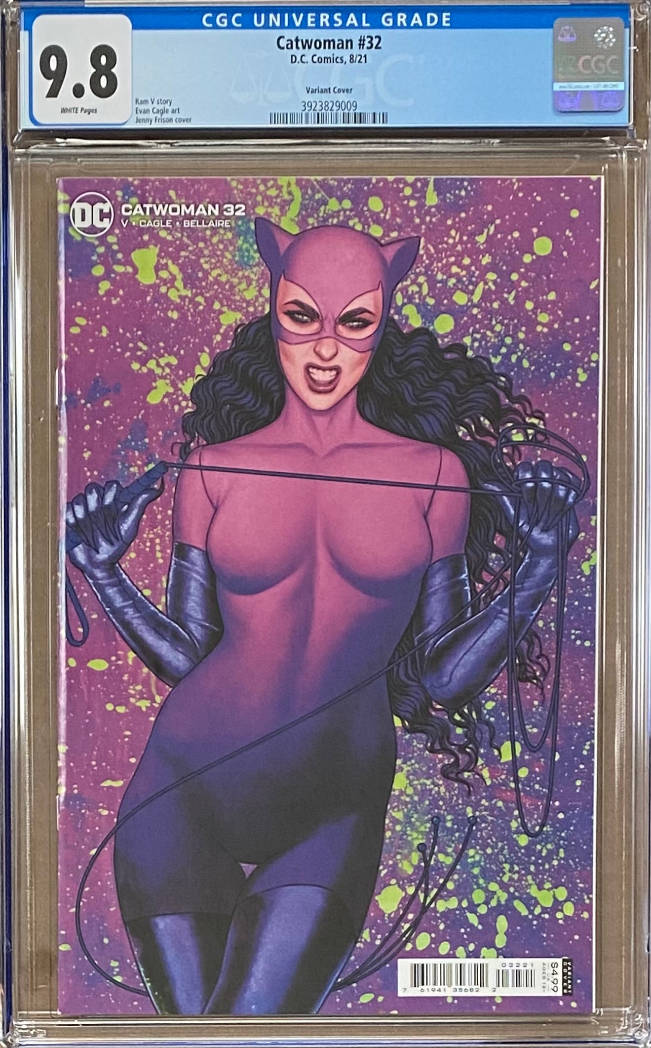Catwoman #32 Frison Variant CGC 9.8