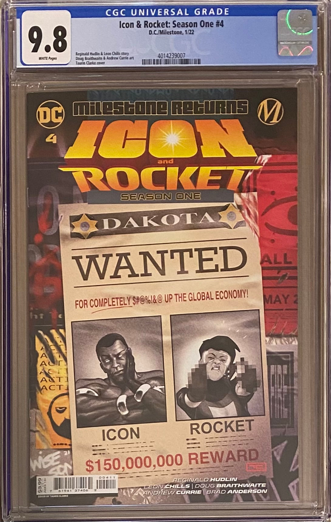 Icon & Rocket: Season One #4 CGC 9.8