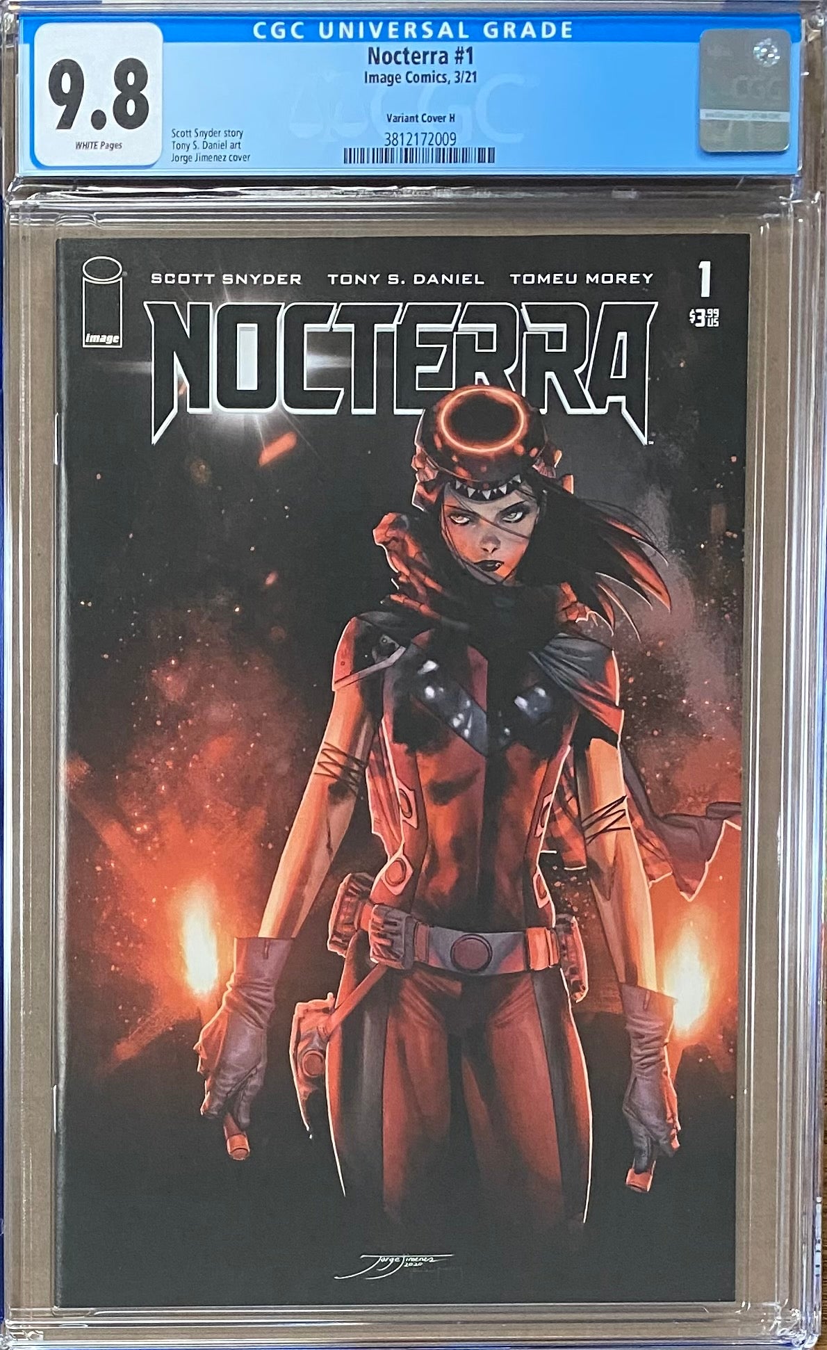 Nocterra #1 Jimenez 1:25 Retailer Incentive Variant CGC 9.8