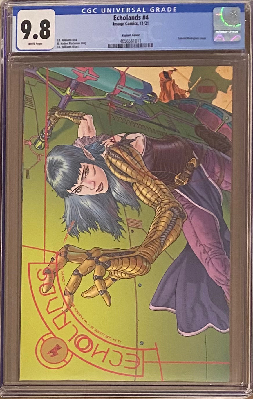 Echolands #4 Variant CGC 9.8