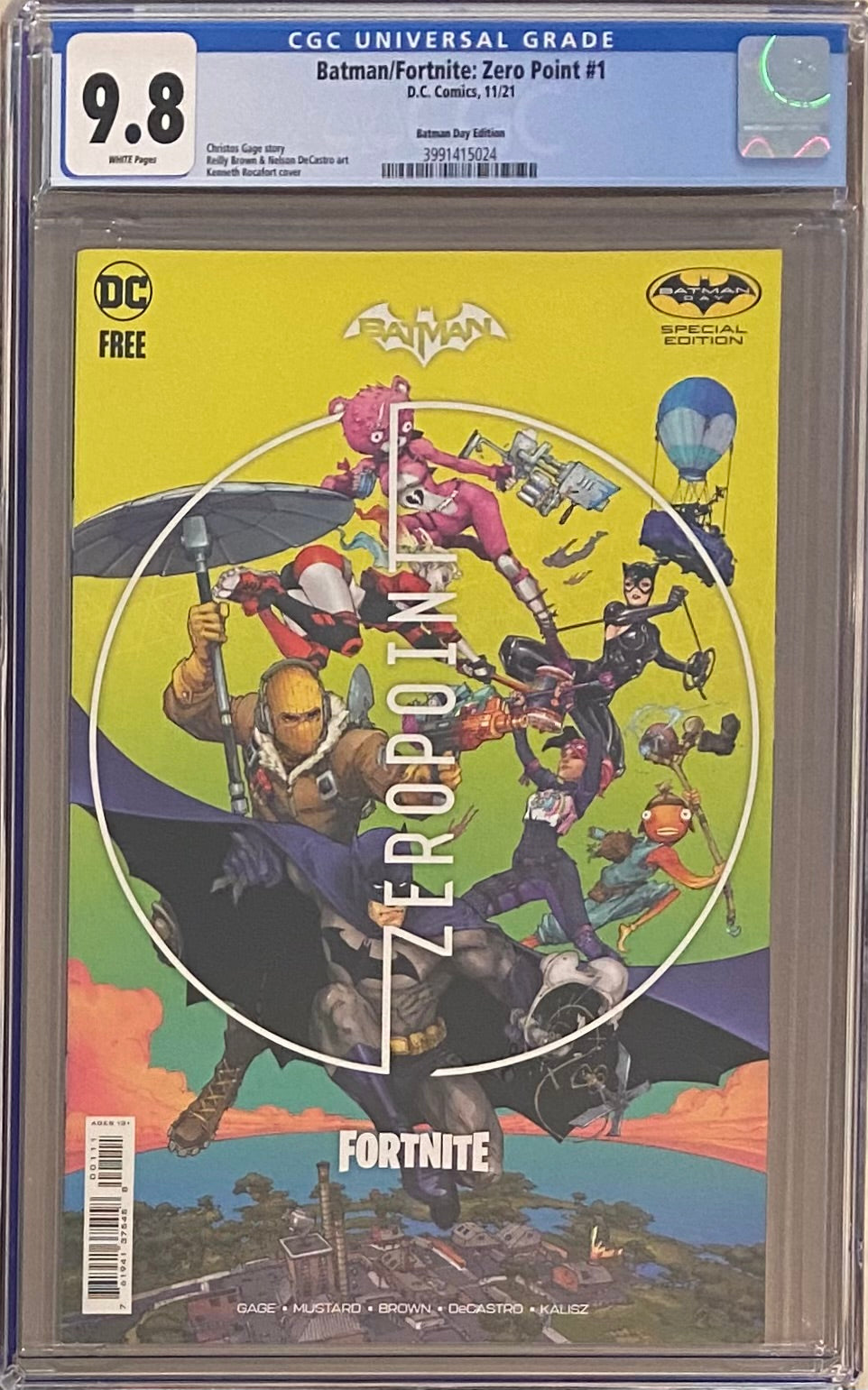 Batman/Fortnite: Zero Point Batman Day Special Edition #1 CGC 9.8