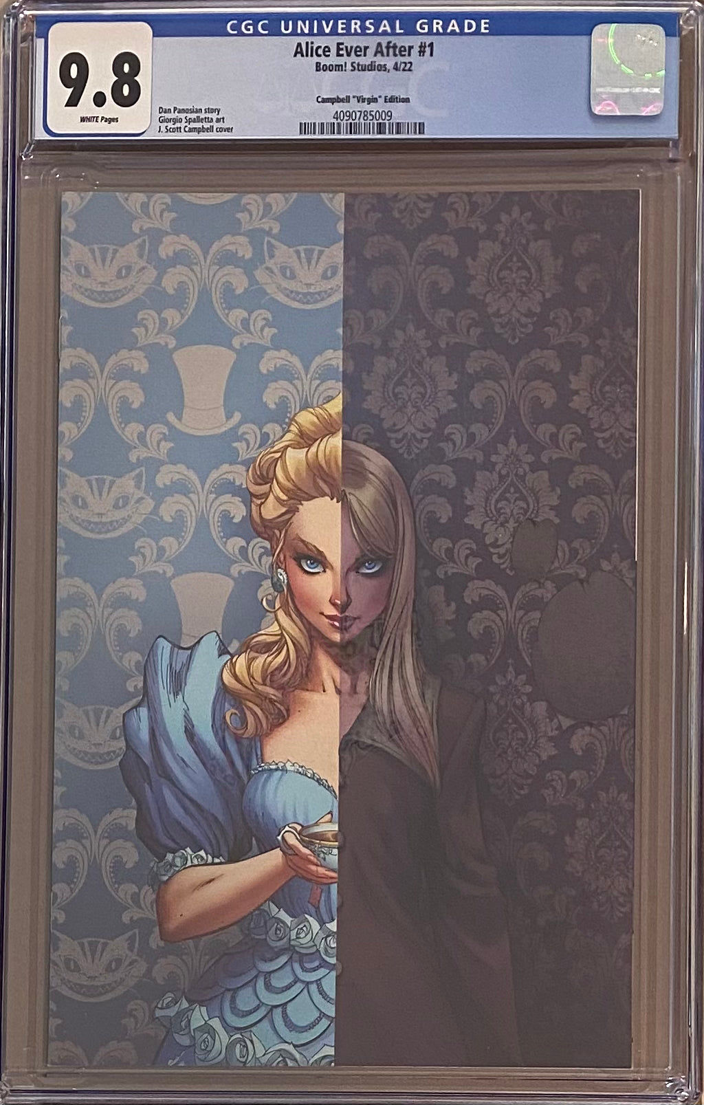 Alice Ever After #1 J. Scott Campbell Virgin Variant CGC 9.8
