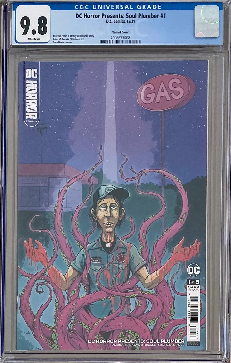 Soul Plumber #1 Variant CGC 9.8