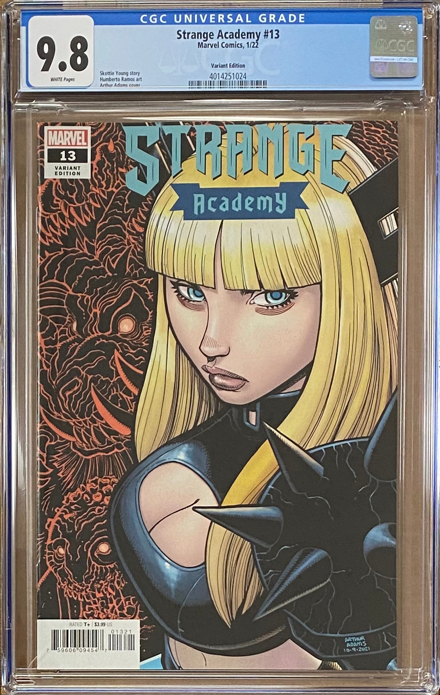 Strange Academy #13 Adams Variant CGC 9.8