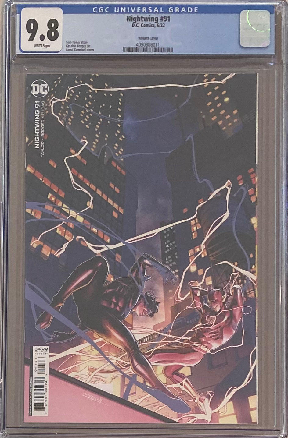 Nightwing #91 Variant CGC 9.8