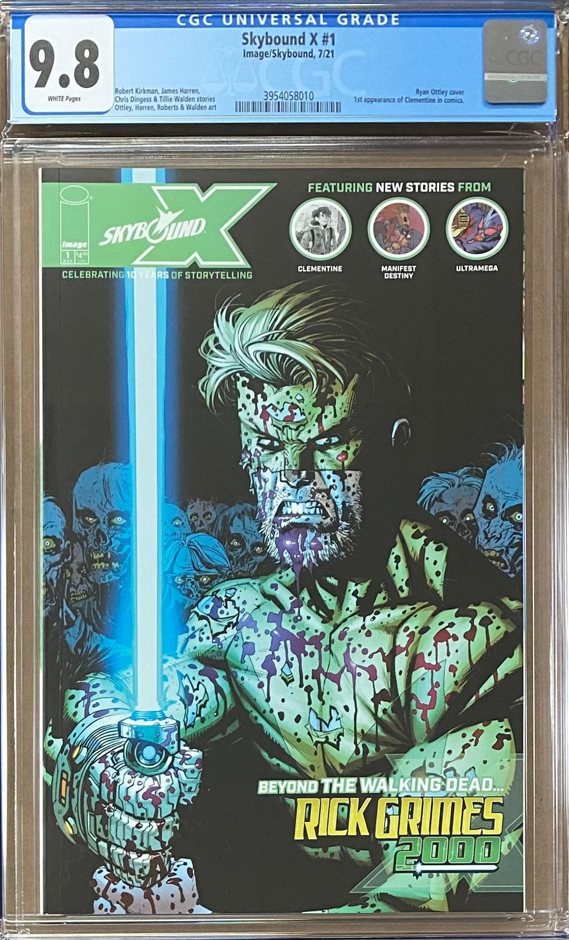 Skybound X #1 CGC 9.8