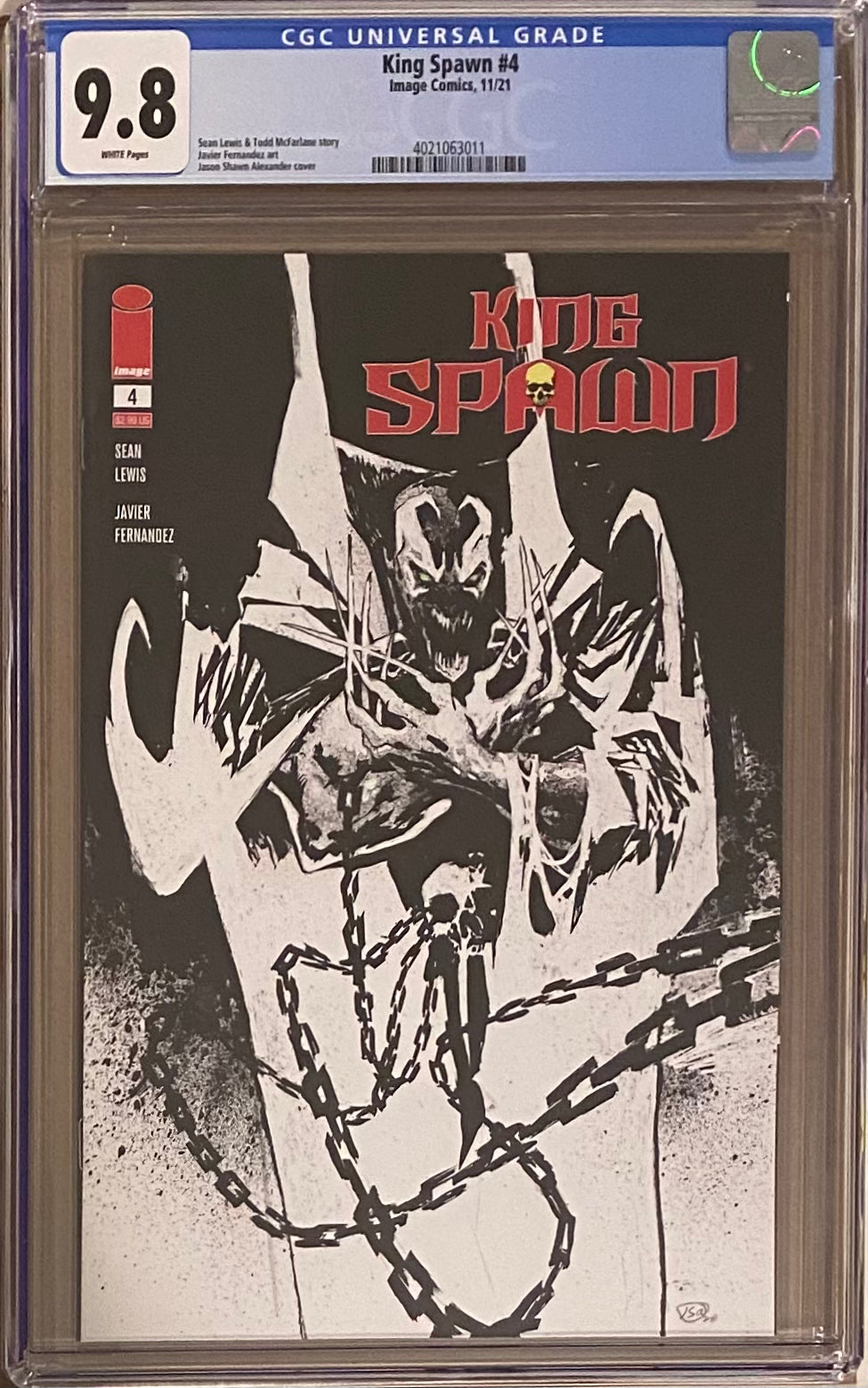 King Spawn #4 CGC 9.8