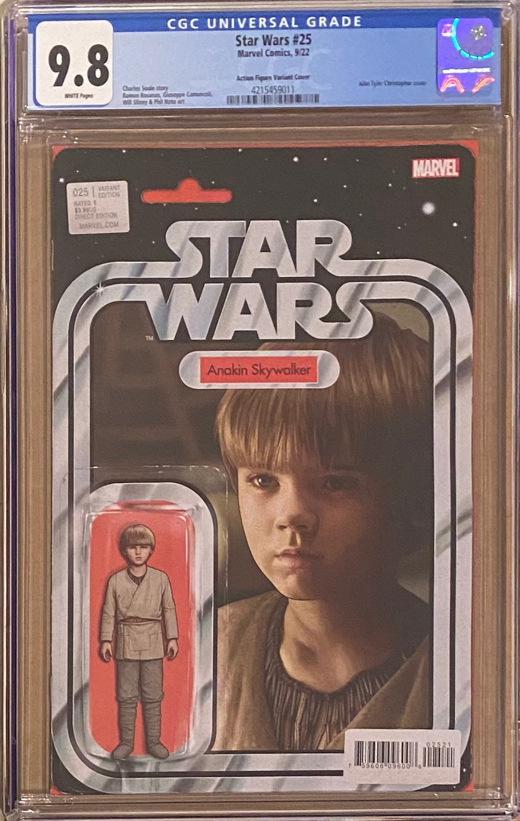 Star Wars #25 Action Figure Variant Variant CGC 9.8