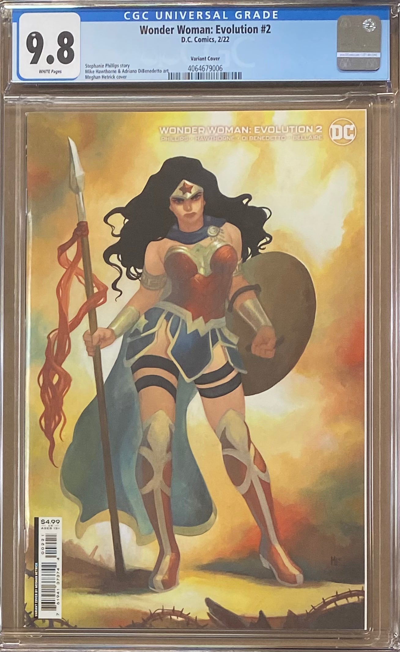 Wonder Woman: Evolution #2 Variant CGC 9.8