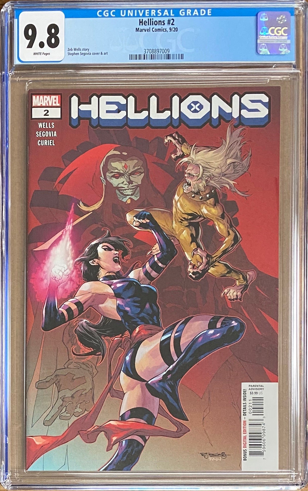 Hellions #2 CGC 9.8