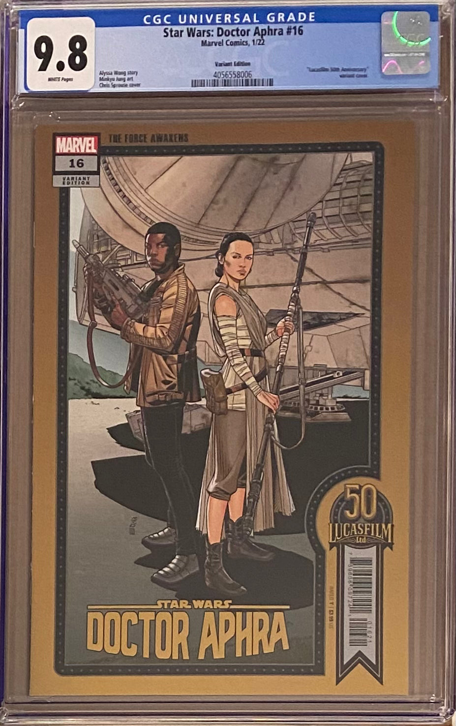 Star Wars: Doctor Aphra #16 Sprouse Variant CGC 9.8