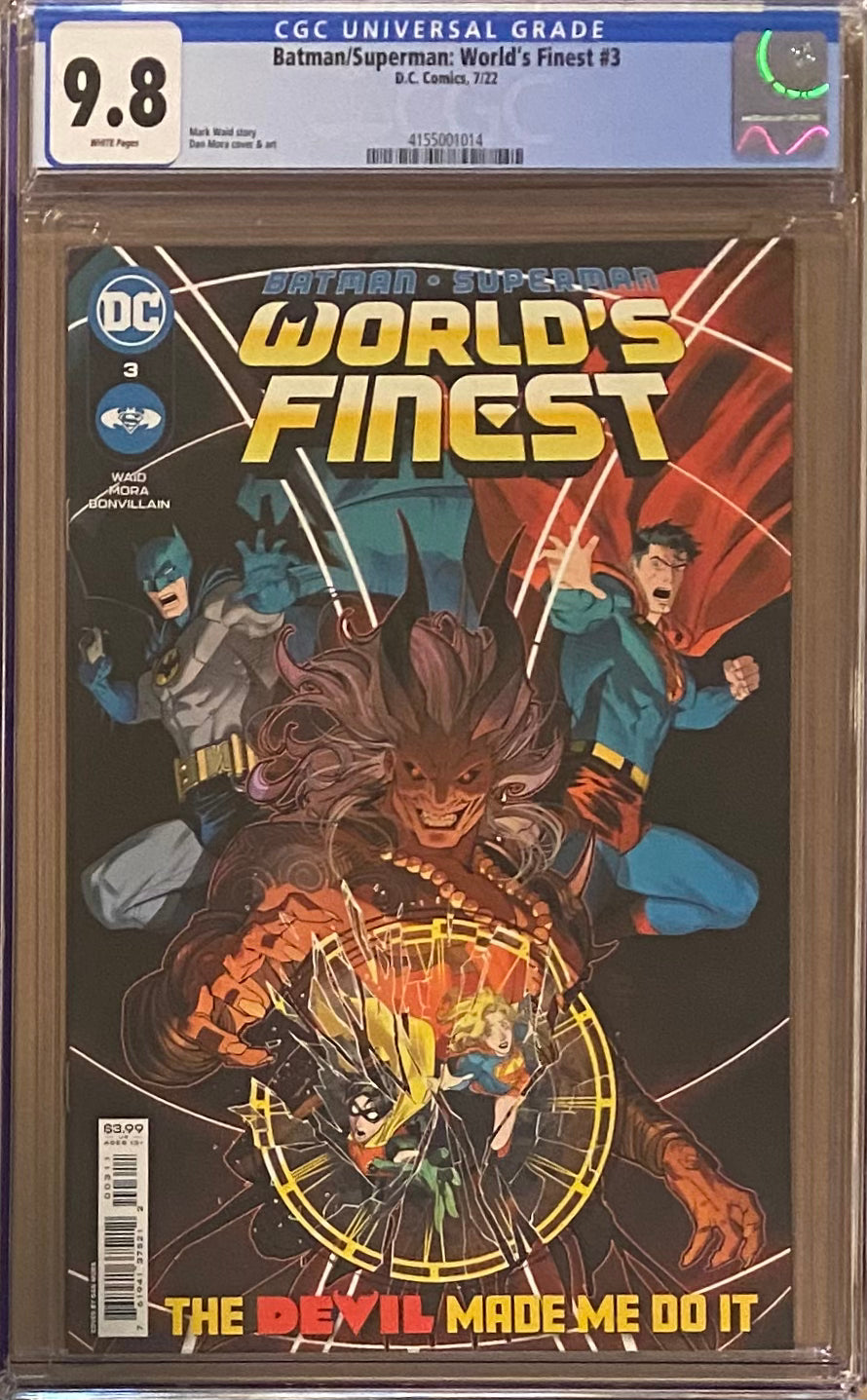 Batman/Superman: World's Finest #3 CGC 9.8