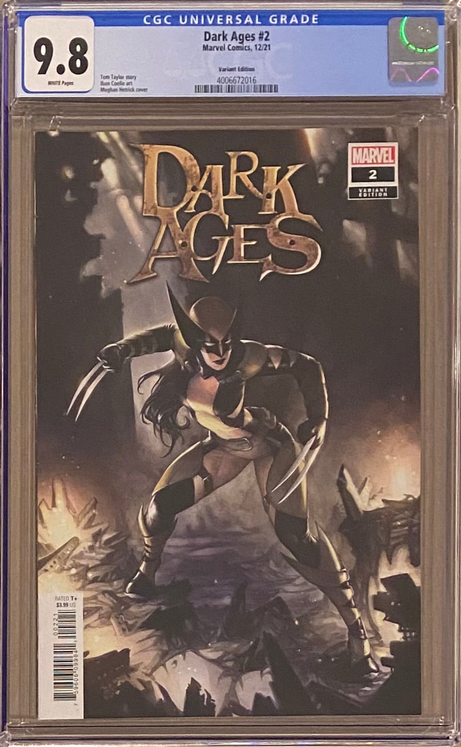 Dark Ages #2 Variant CGC 9.8