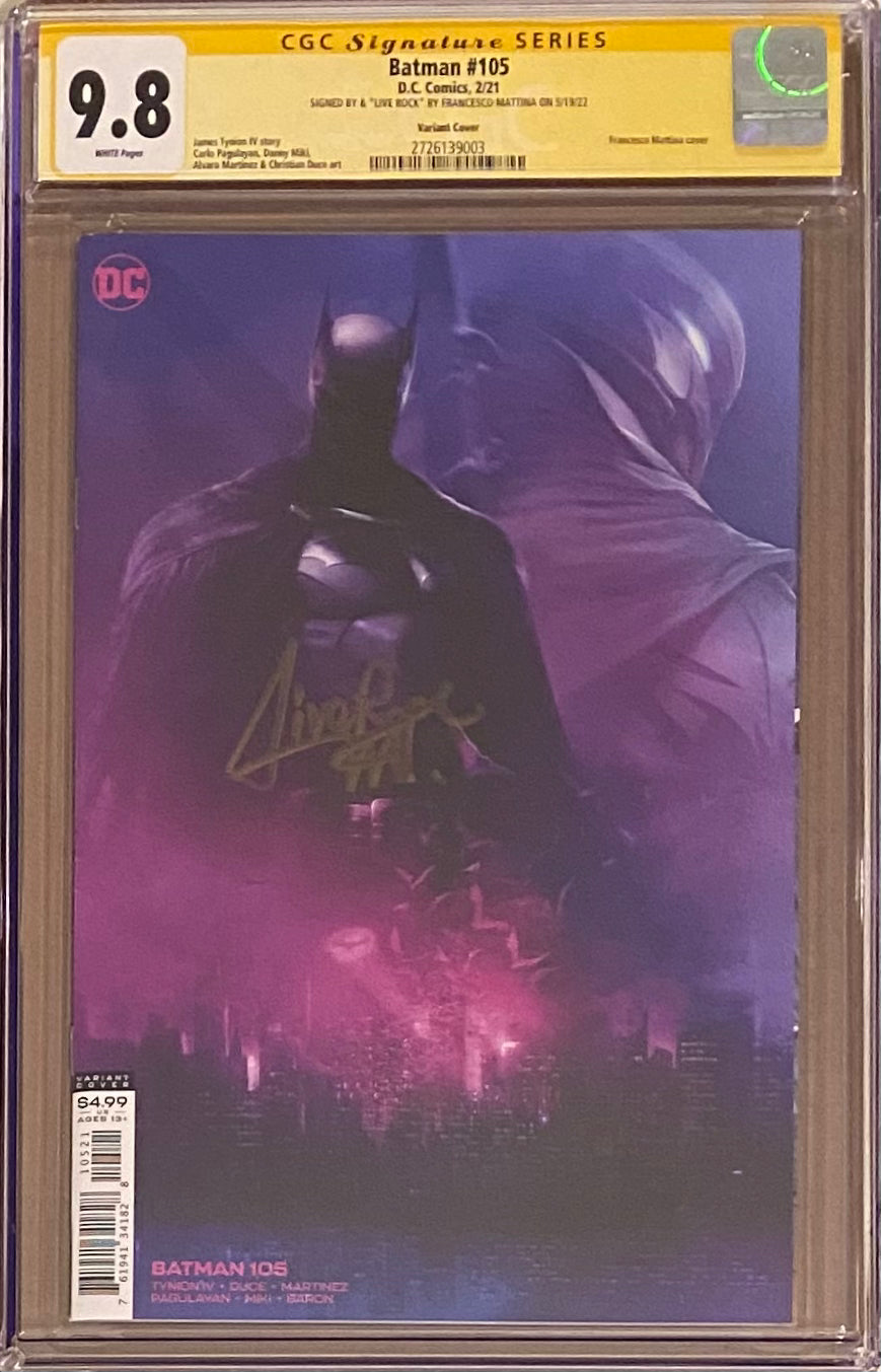 Batman #105 Mattina Variant CGC 9.8 SS