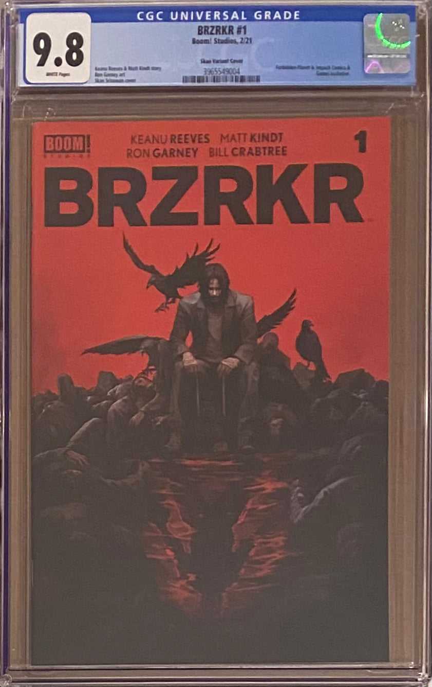 BRZRKR #1 Skan Variant CGC 9.8