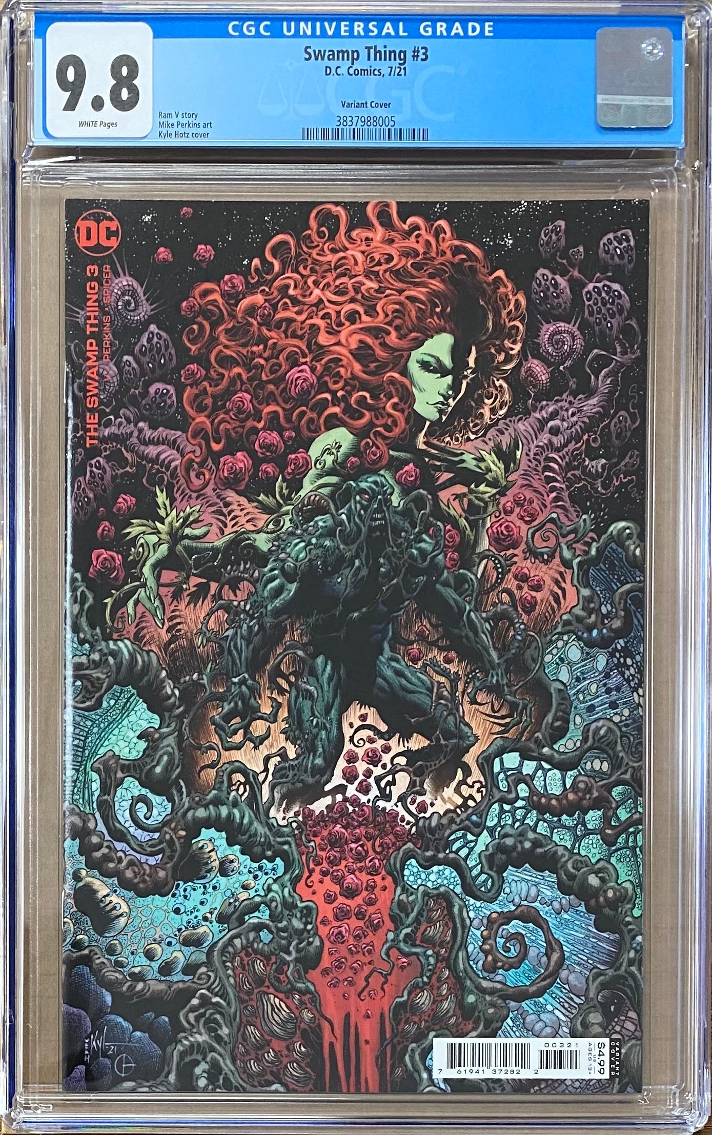 Swamp Thing #3 Variant CGC 9.8